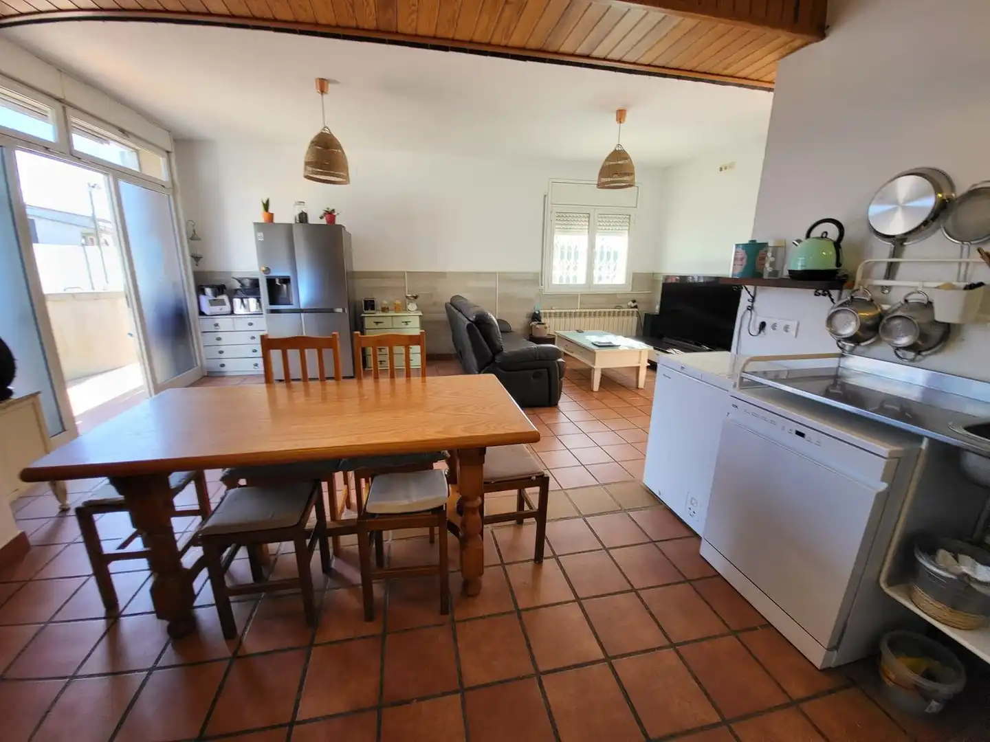 Cuina de Casa o xalet en venda en Vidreres amb Jardí privat, Terrassa i Balcó
