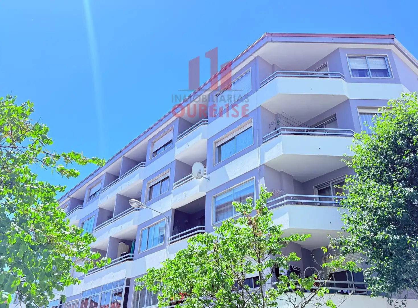 Exterior view of Flat for rent in Ourense Capital   with Heating and Furnished