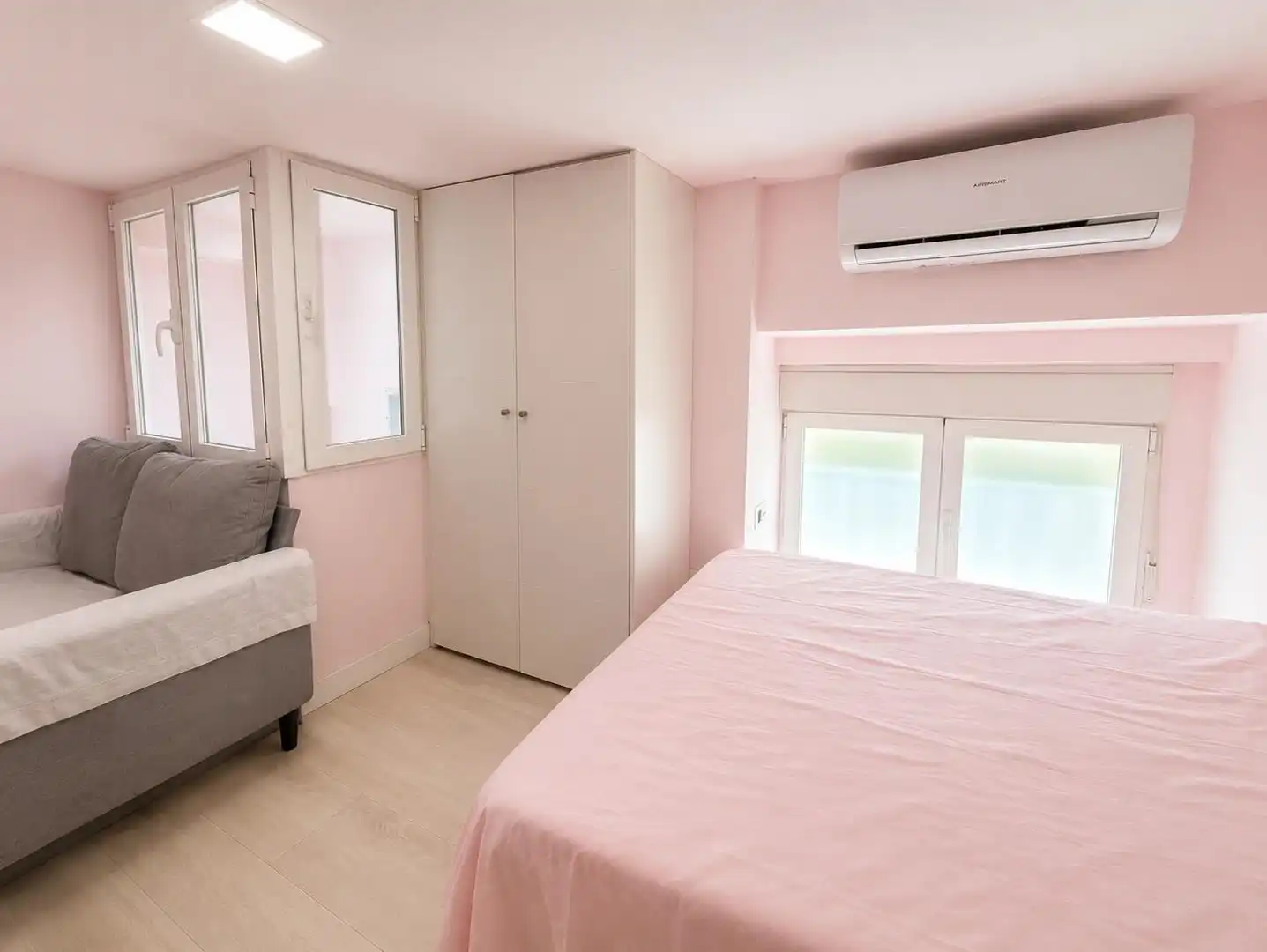 Schlafzimmer von Maisonette zur Miete in Madrid