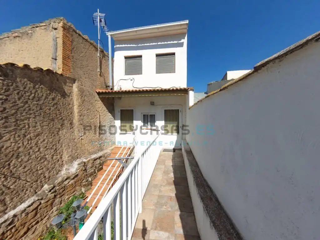 Vista exterior de Casa o chalet en venta en Sádaba con Terraza y Amueblado
