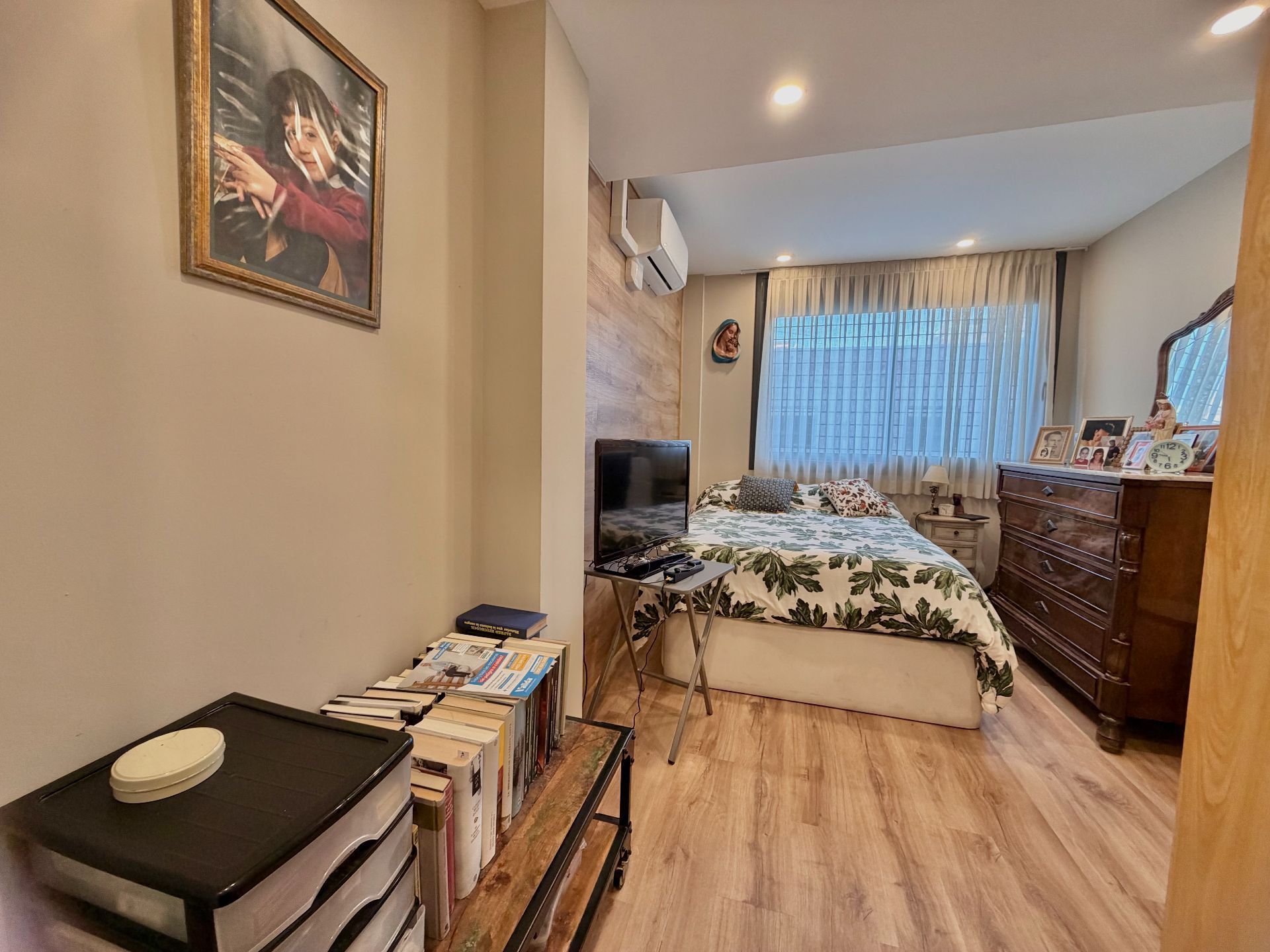 Bedroom of Duplex for sale in Badalona  with Air Conditioner and Heating