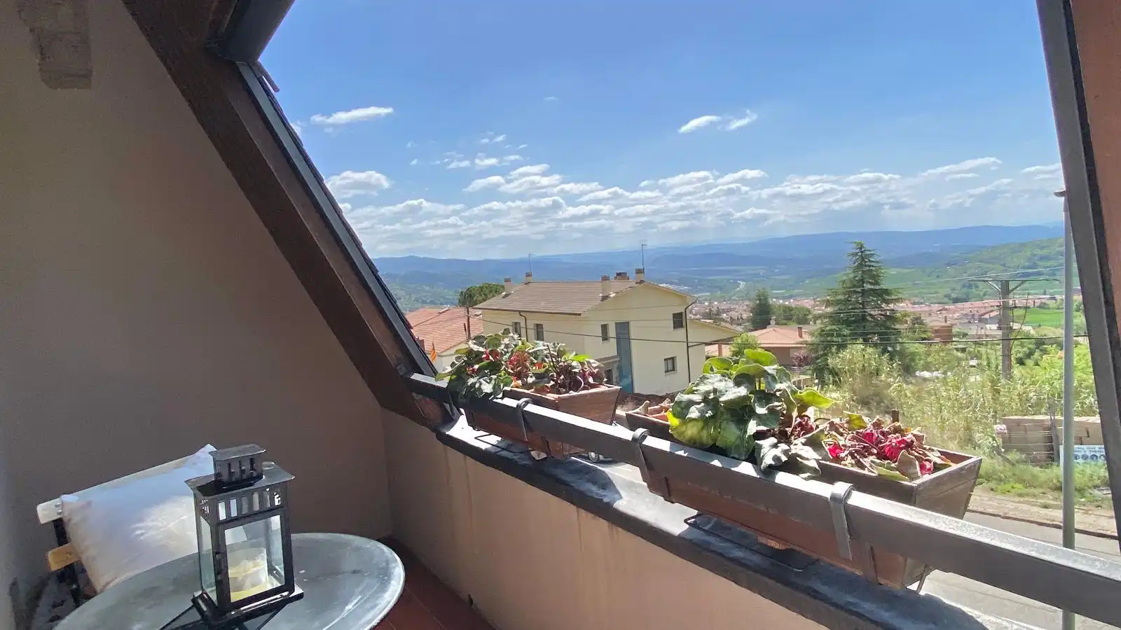 Balcony of Flat for sale in Berga  with Heating, Terrace and Furnished
