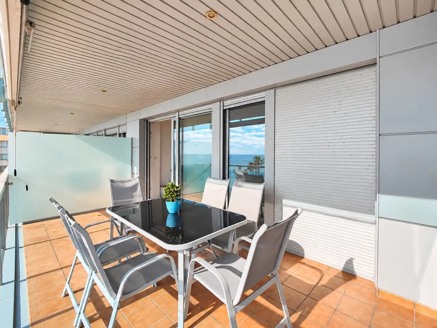 Terraza de Apartamento en venta en Torrevieja con Calefacción, Terraza y Amueblado
