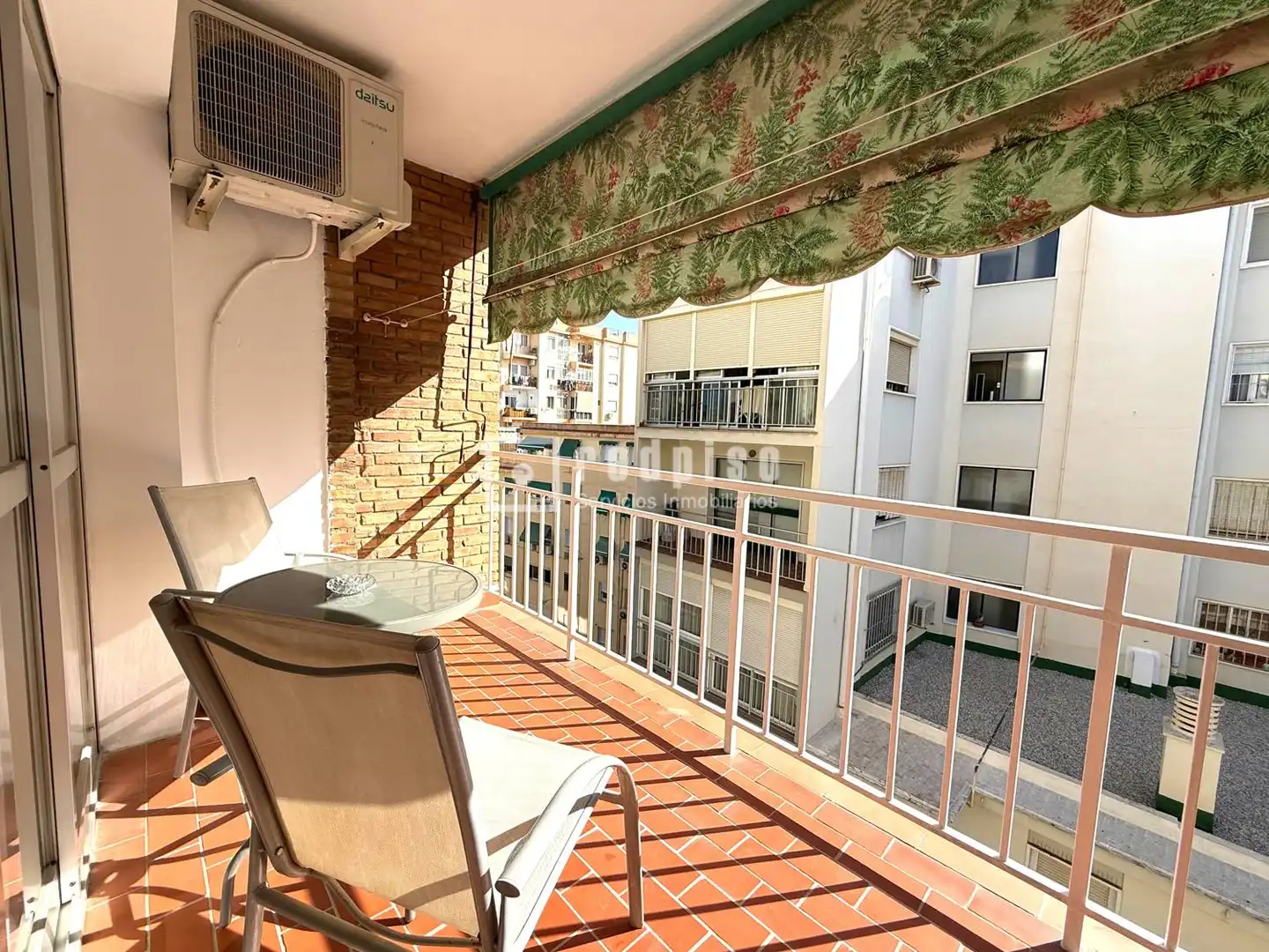 Terrasse von Wohnung zur Miete in Málaga mit Klimaanlage, Terrasse und Möbliert