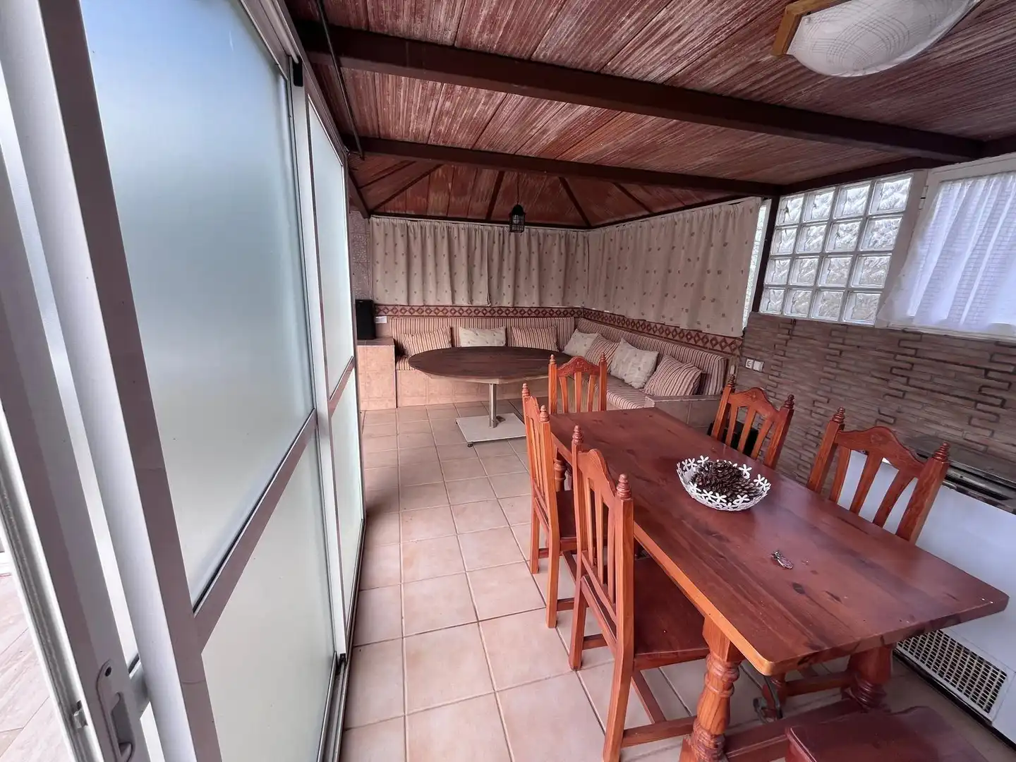 Terraza de Casa o chalet en venta en Chiclana de la Frontera con Aire acondicionado, Jardín privado y Parquet