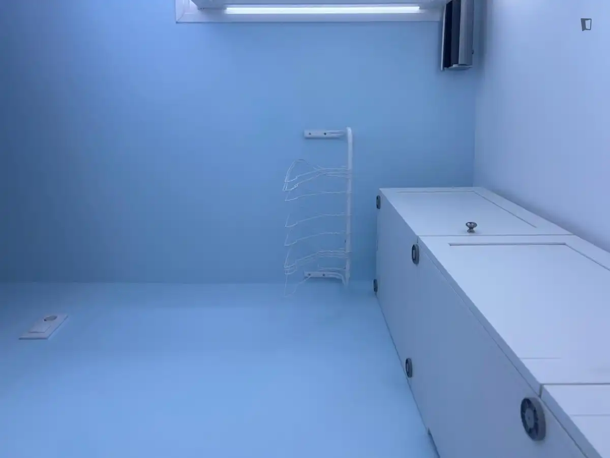 Bany de Apartament de lloguer en Valencia amb Aire condicionat, Moblat i Forn