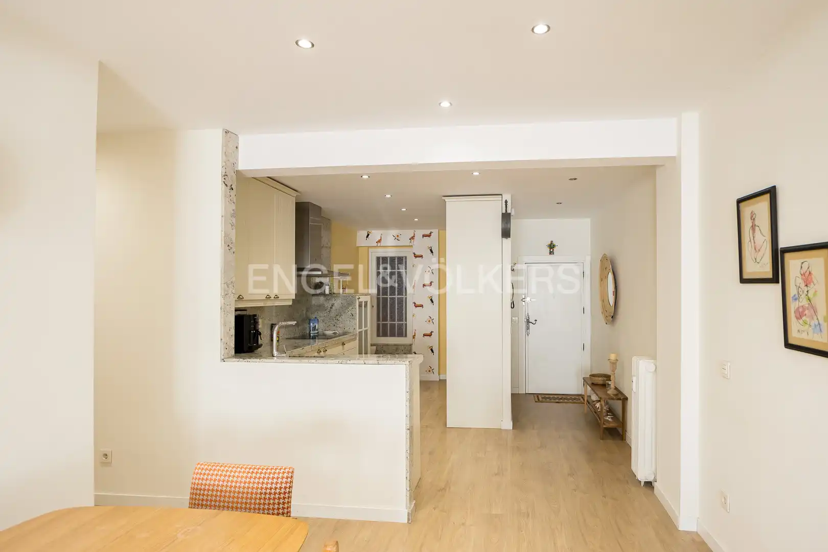 Küche von Wohnung zur Miete in Madrid mit Klimaanlage und Heizung