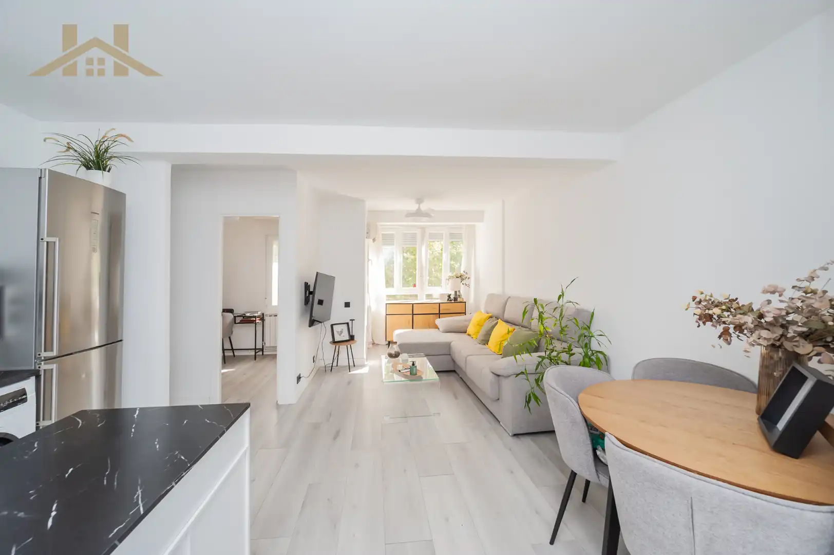 Living room of Flat for sale in Móstoles  with Air Conditioner and Heating