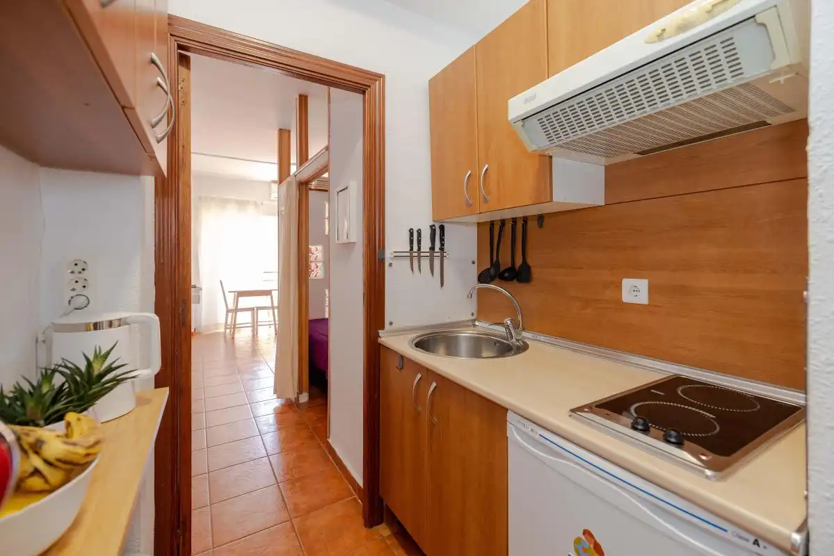 Cocina de Estudio en venta en Torremolinos con Aire acondicionado, Calefacción y Terraza