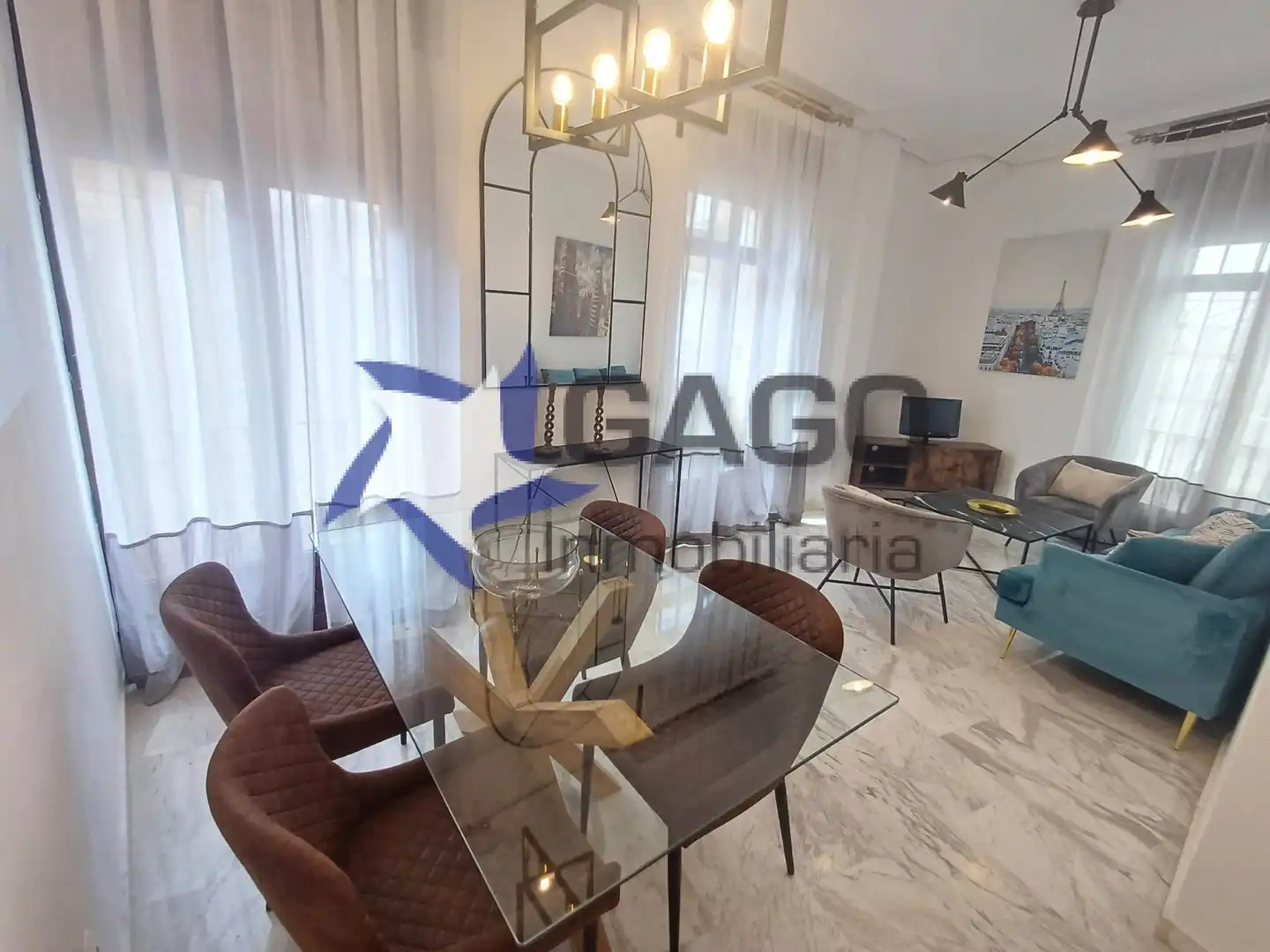 Sala de estar de Ático de alquiler en Córdoba con Aire acondicionado, Calefacción y Terraza
