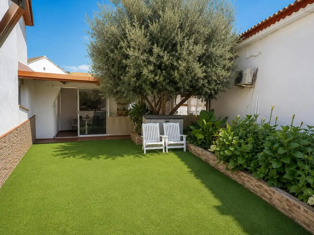 Terraza de Casa o chalet de alquiler en Valsequillo de Gran Canaria con Aire acondicionado, Jardín privado y Terraza