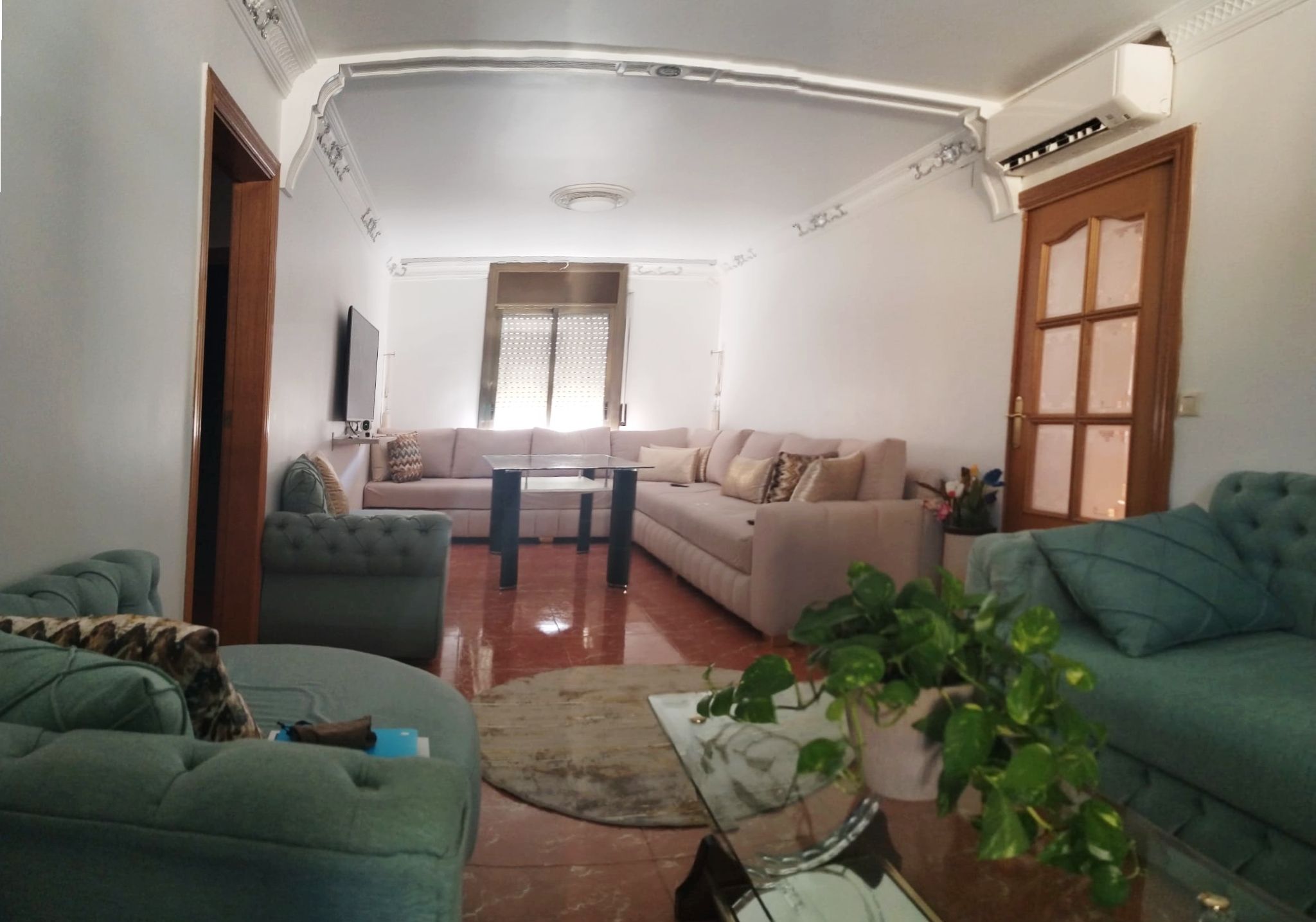 Sala d'estar de Pis en venda en El Prat de Llobregat amb Balcó