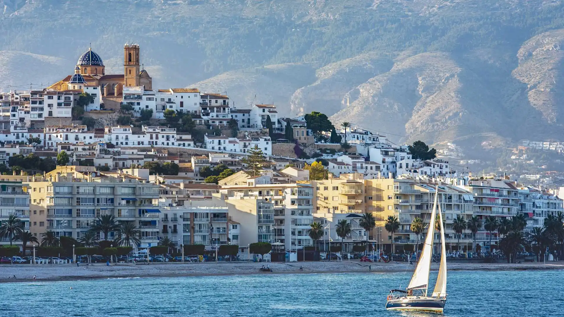 Exterior view of Houses for sale in Altea  with Air Conditioner, Heating and Terrace