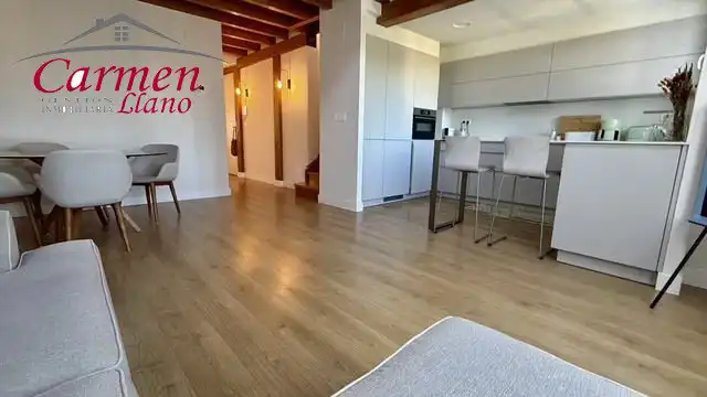 Sala d'estar de Dúplex en venda en Getxo  amb Calefacció, Terrassa i Traster