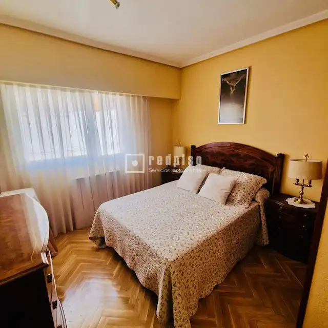 Bedroom of Apartments for sale in Madrid  with Heating, Parquet flooring and Terrace