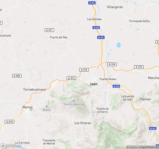 Vista exterior de Local en venta en Jaén