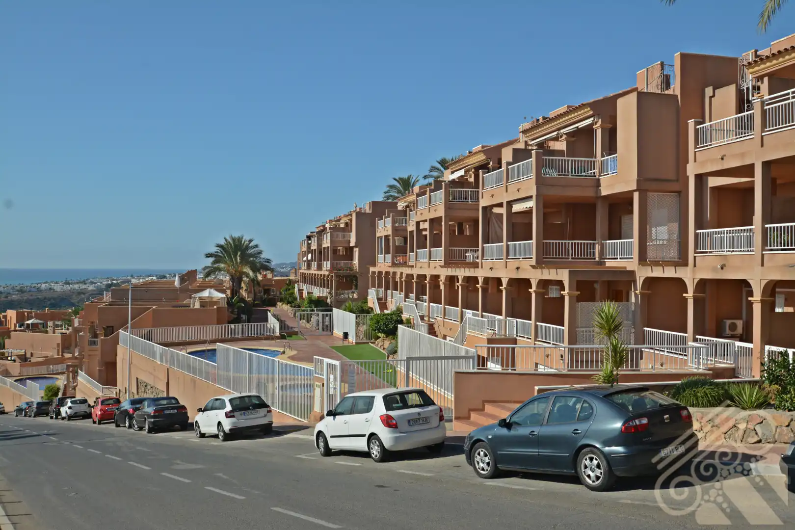 Vista exterior de Apartament en venda en Mojácar amb Terrassa, Moblat i Piscina comunitària