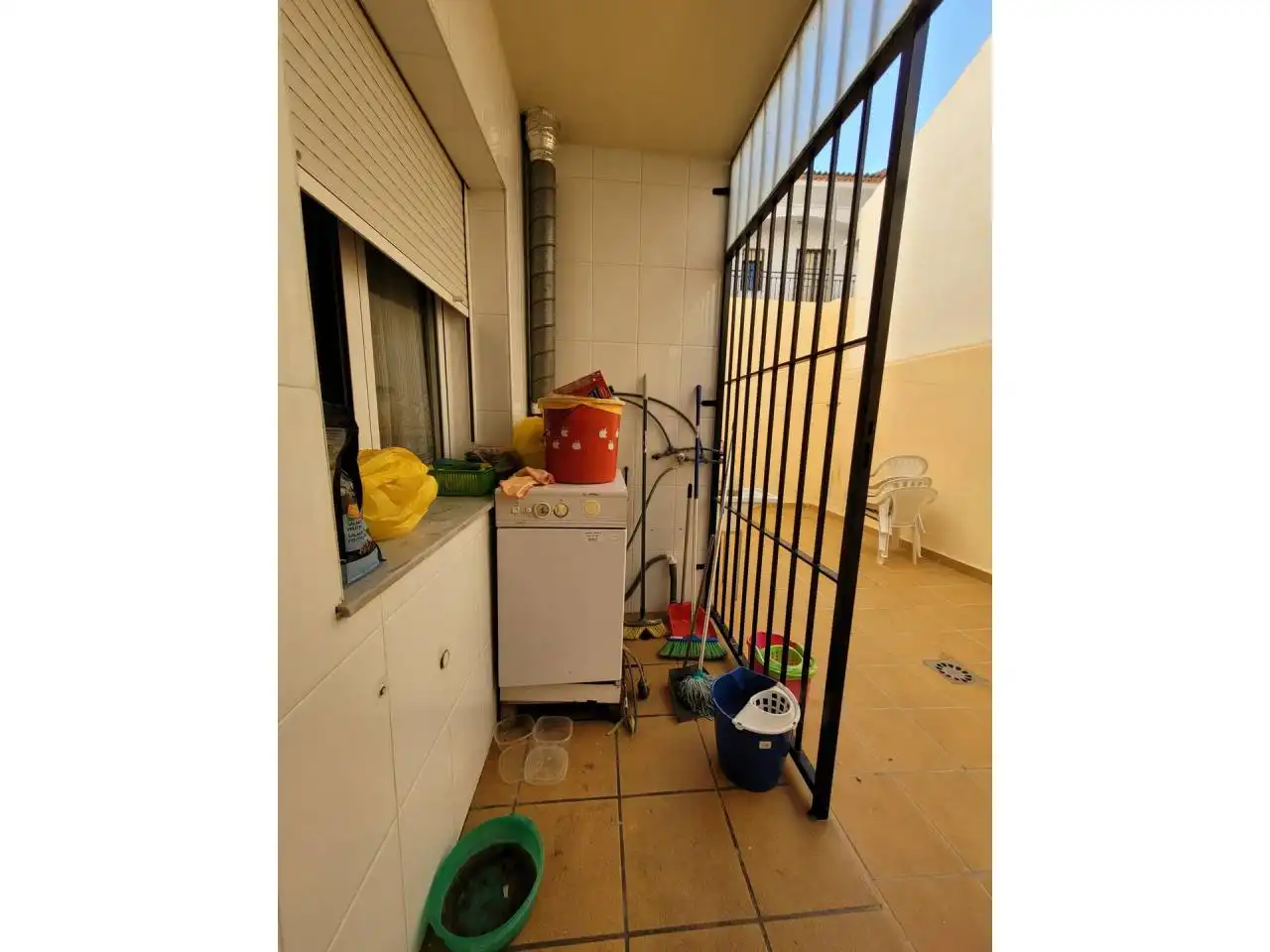 Balcony of Flat for sale in Baza  with Air Conditioner and Heating