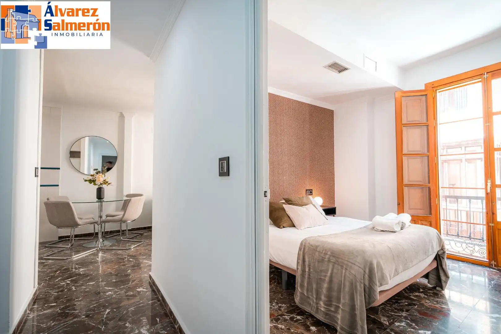 Bedroom of Flat for sale in Granada