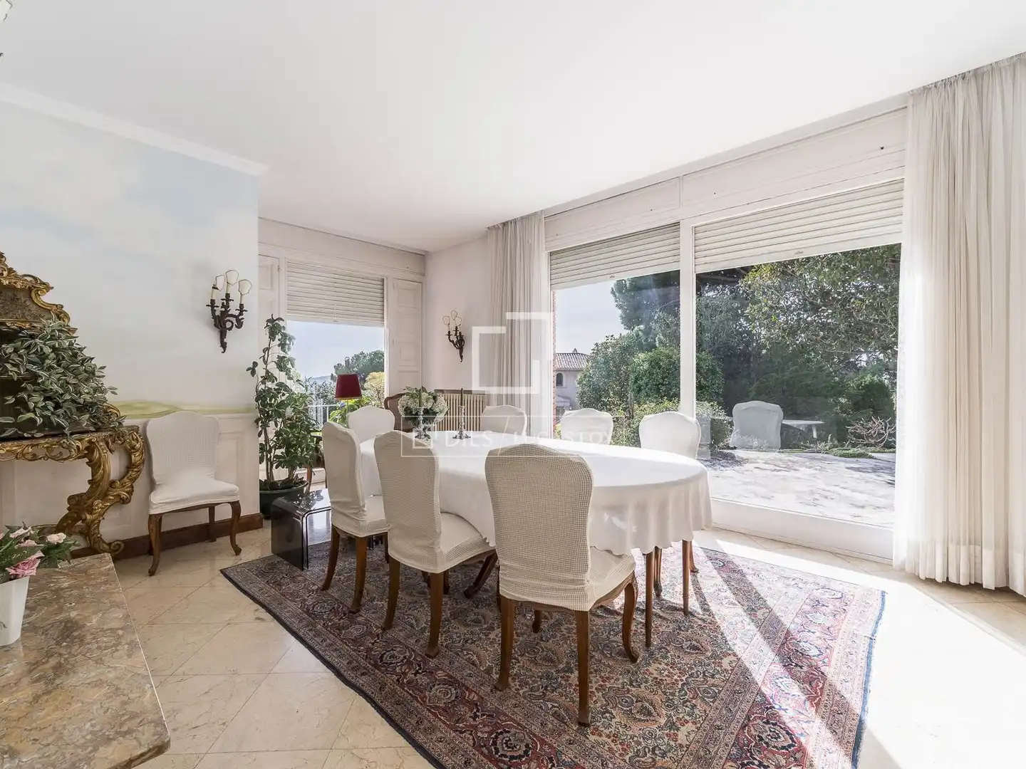 Comedor de Casa o chalet en venta en Barcelona con Calefacción, Jardín privado y Trastero