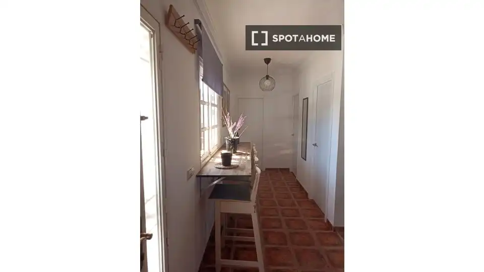 Apartments for share in Pizarra  with Air Conditioner, Terrace and Furnished