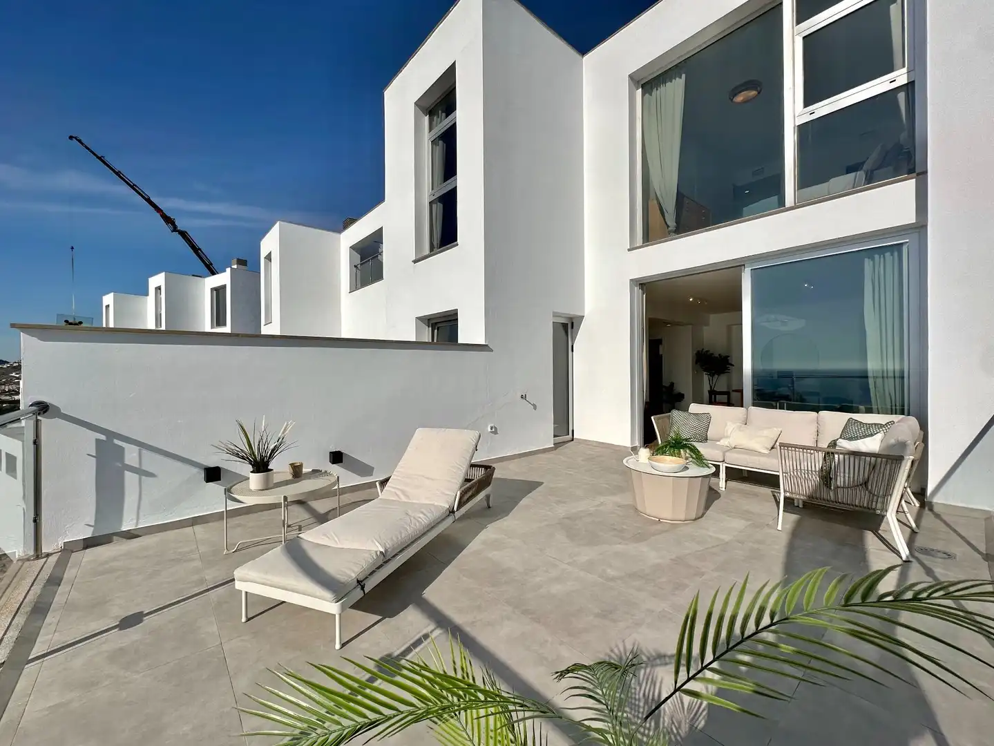 Terrasse von Dachboden zum Verkauf in Almuñécar mit Klimaanlage, Terrasse und Schwimmbad