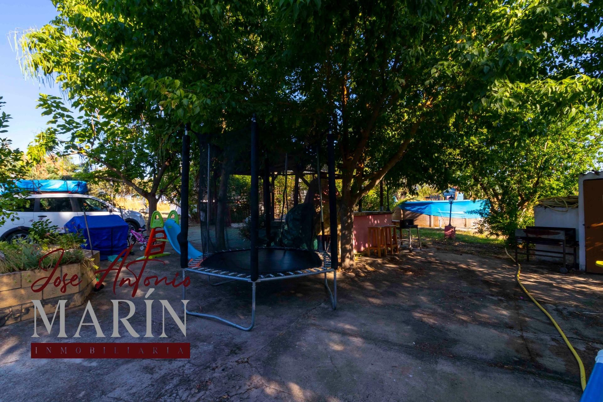 Jardí de Casa o xalet en venda en Badajoz Capital amb Aire condicionat, Jardí privat i Piscina