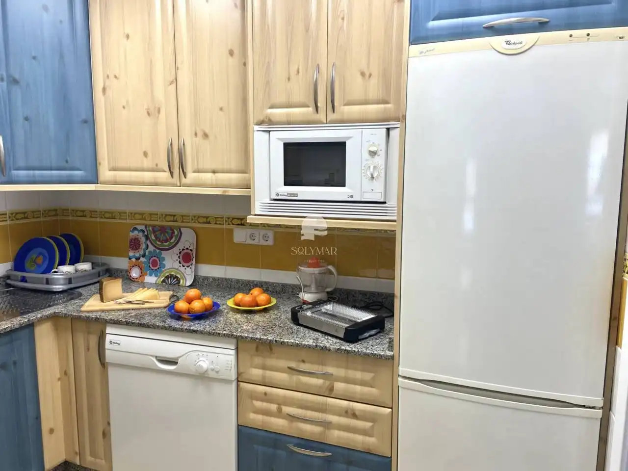 Küche von Wohnung zur Miete in Vélez-Málaga mit Klimaanlage, Terrasse und Möbliert