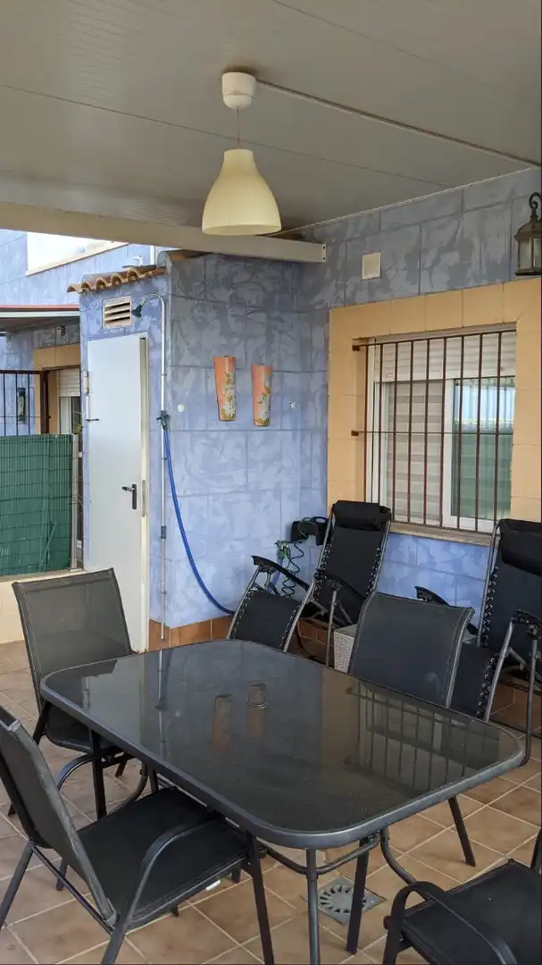 Terraza de Apartamento de alquiler en San Javier con Aire acondicionado, Calefacción y Amueblado