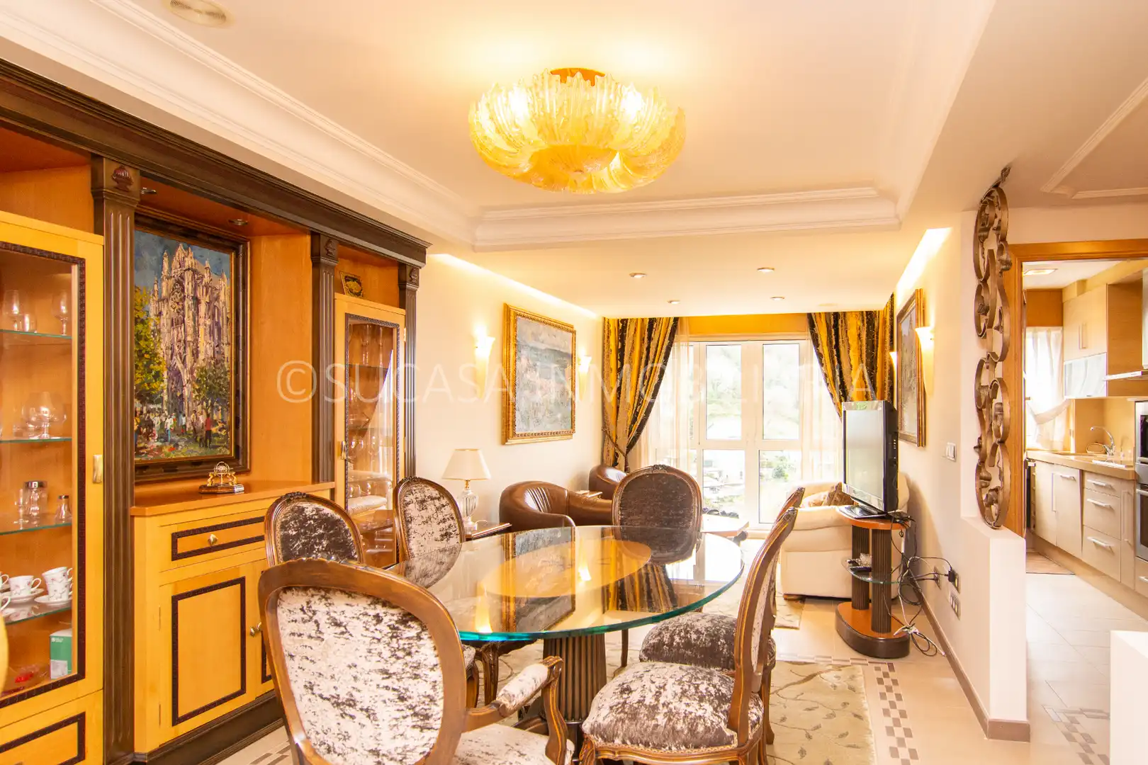 Comedor de Dúplex en venta en Pontedeume con Calefacción, Parquet y Trastero