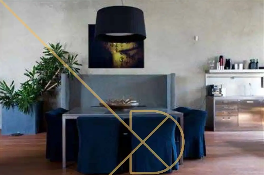Esszimmer von Loft zur Miete in Barcelona mit Klimaanlage, Heizung und Parkett