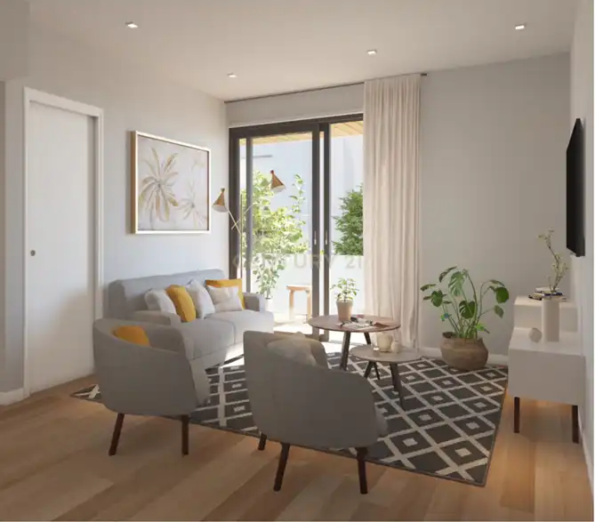 Sala de estar de Dúplex en venta en Esplugues de Llobregat con Aire acondicionado, Horno y Microondas