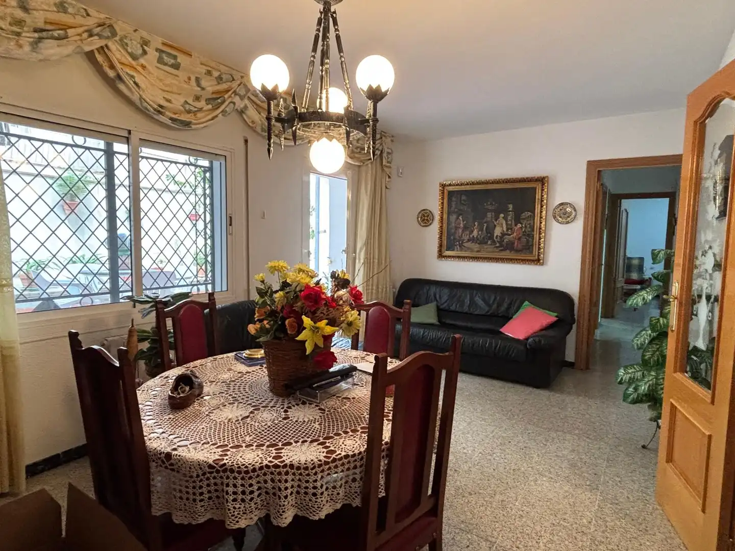 Esszimmer von Wohnung zum Verkauf in Badalona mit Heizung und Terrasse