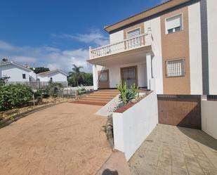 Exterior view of Single-family semi-detached for sale in Mazagón  with Private garden, Terrace and Storage room