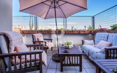 Terrace of Flat for sale in  Madrid Capital  with Storage room and Community pool