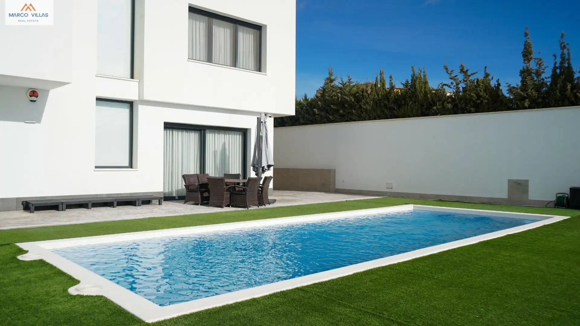 Piscina de Casa o chalet en venta en San Fulgencio con Aire acondicionado, Jardín privado y Piscina