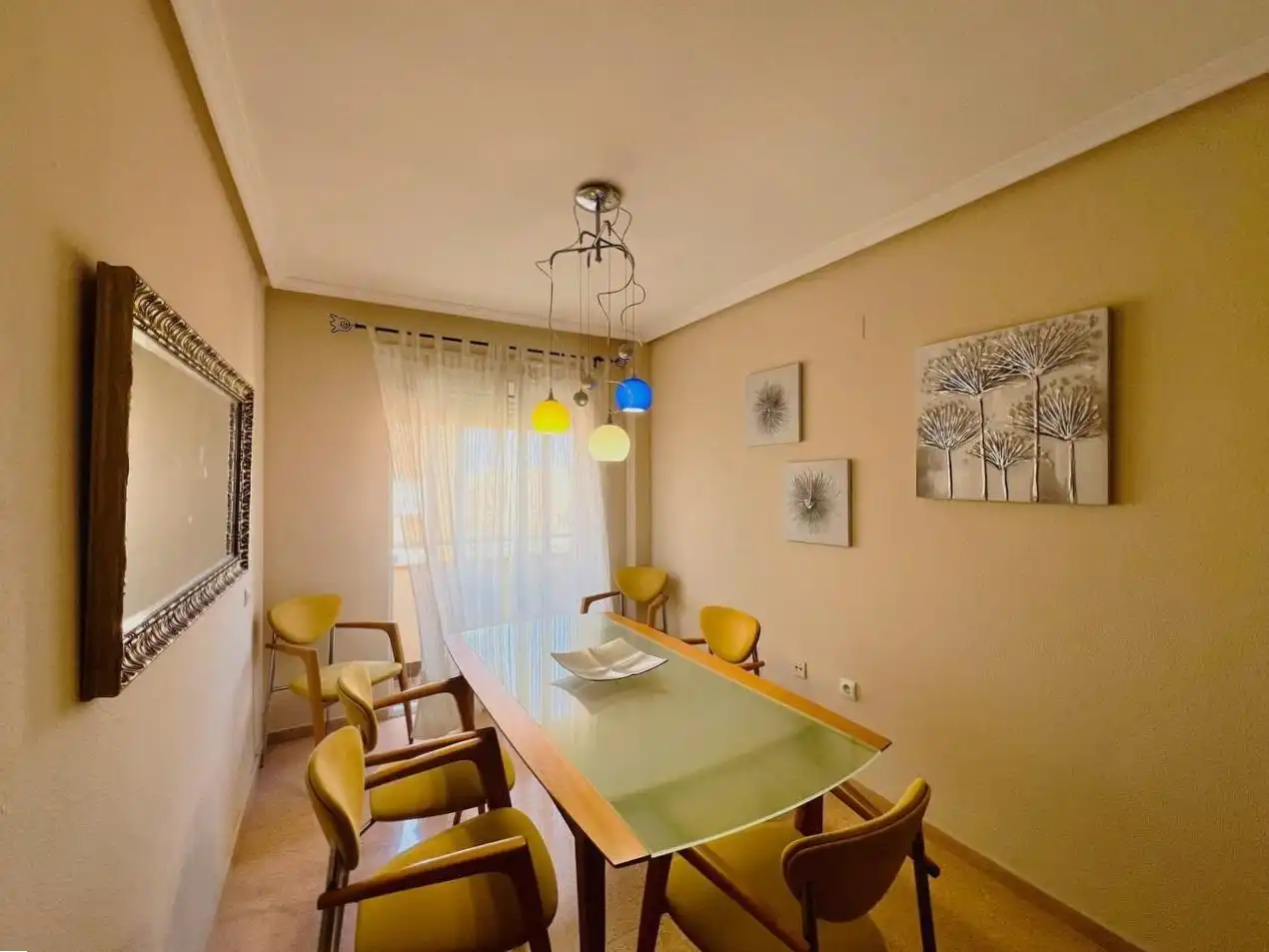 Dining room of Flat for sale in Alicante / Alacant  with Air Conditioner, Heating and Terrace