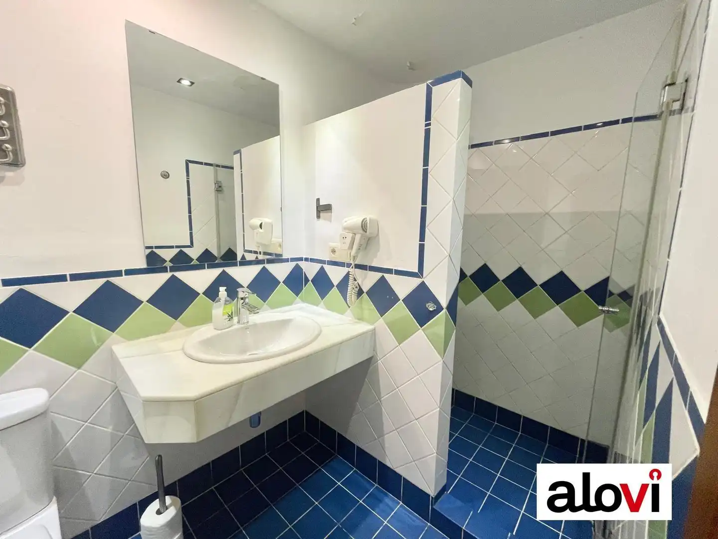 Bathroom of Apartments for rent in Granada  with Air Conditioner and Furnished
