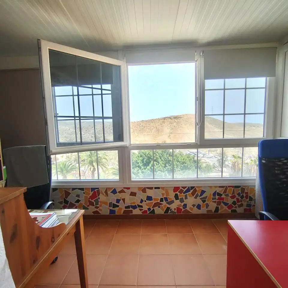 Schlafzimmer von Haus oder Chalet zur Miete in Mogán mit Privatgarten, Terrasse und Abstellraum