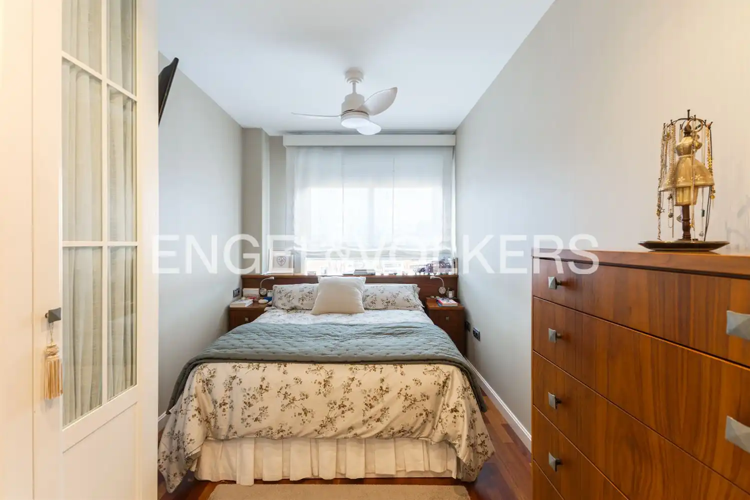 Schlafzimmer von Wohnung zum Verkauf in Valencia mit Klimaanlage, Heizung und Parkett