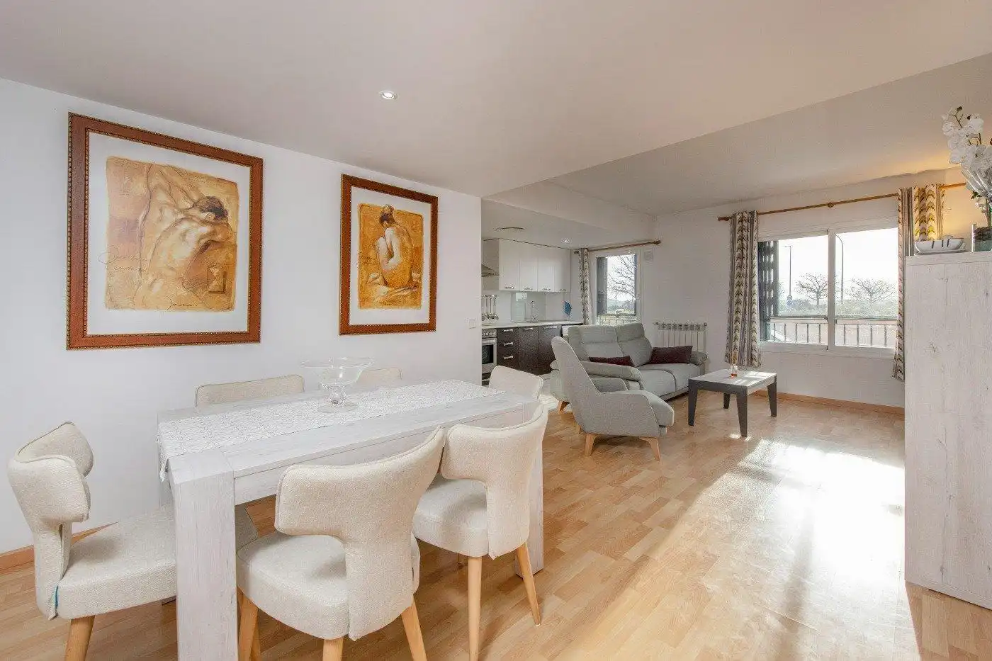 Menjador de Planta baixa de lloguer en Campos amb Moblat