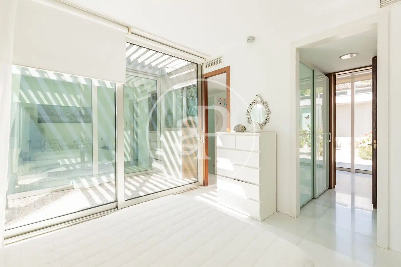 Bedroom of Houses for sale in Madrid  with Air Conditioner, Heating and Private garden