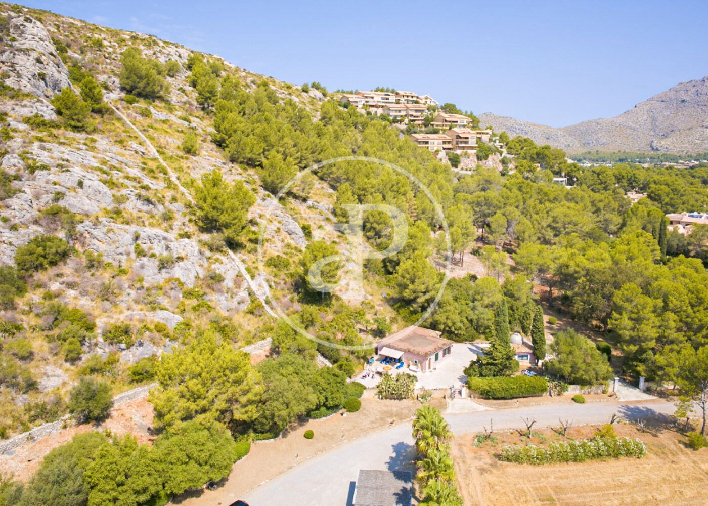 Exterior view of House or chalet to rent in Pollença  with Air Conditioner, Private garden and Terrace