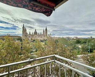 Exterior view of Flat for sale in  Zaragoza Capital  with Heating and Balcony