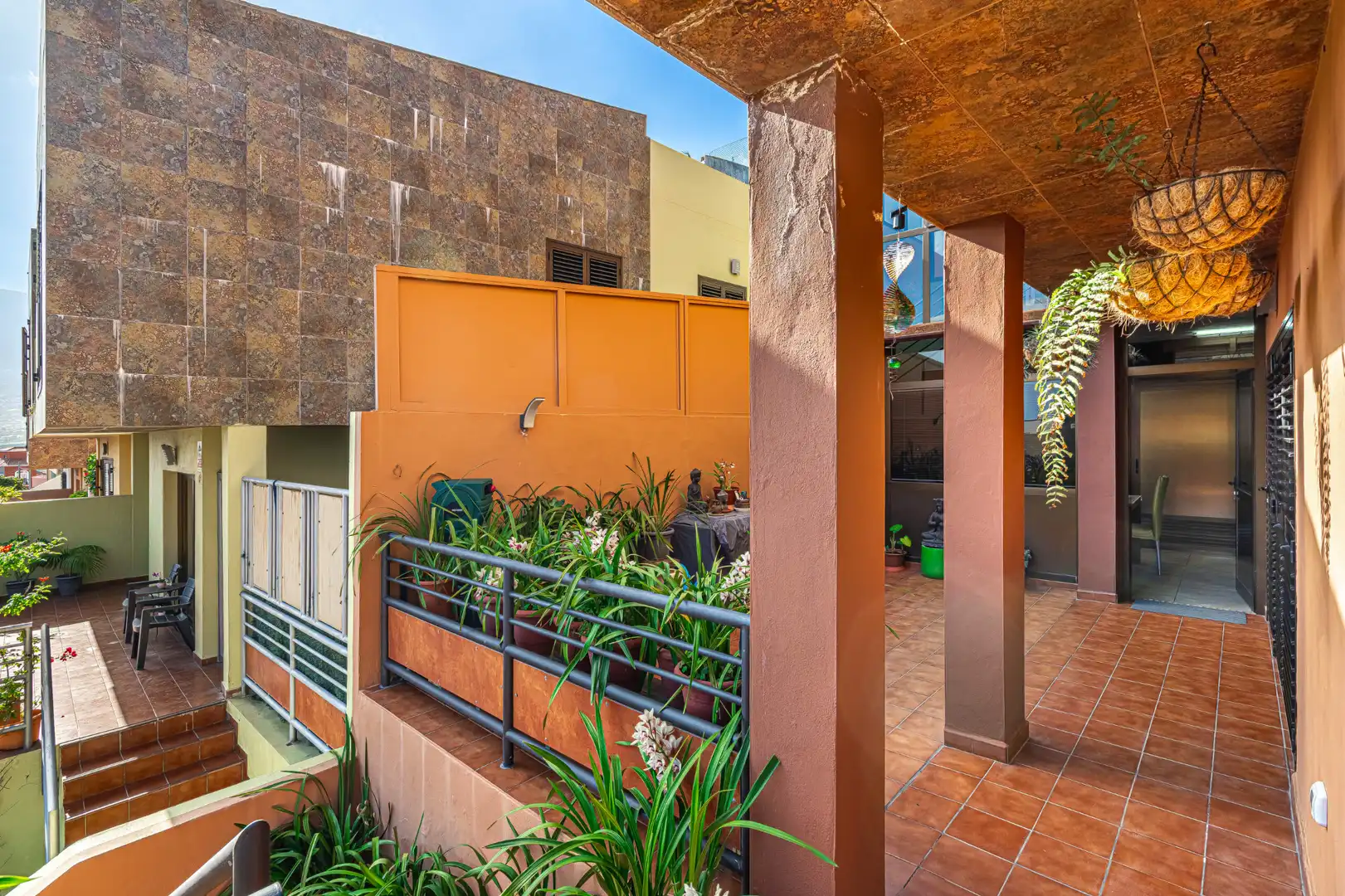 Terrace of Detached homes for sale in Los Realejos  with Parquet flooring, Terrace and Storage room