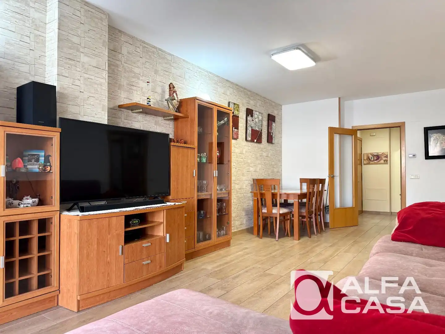 Sala d'estar de Pis en venda en Lloret de Mar amb Calefacció, Terrassa i Moblat