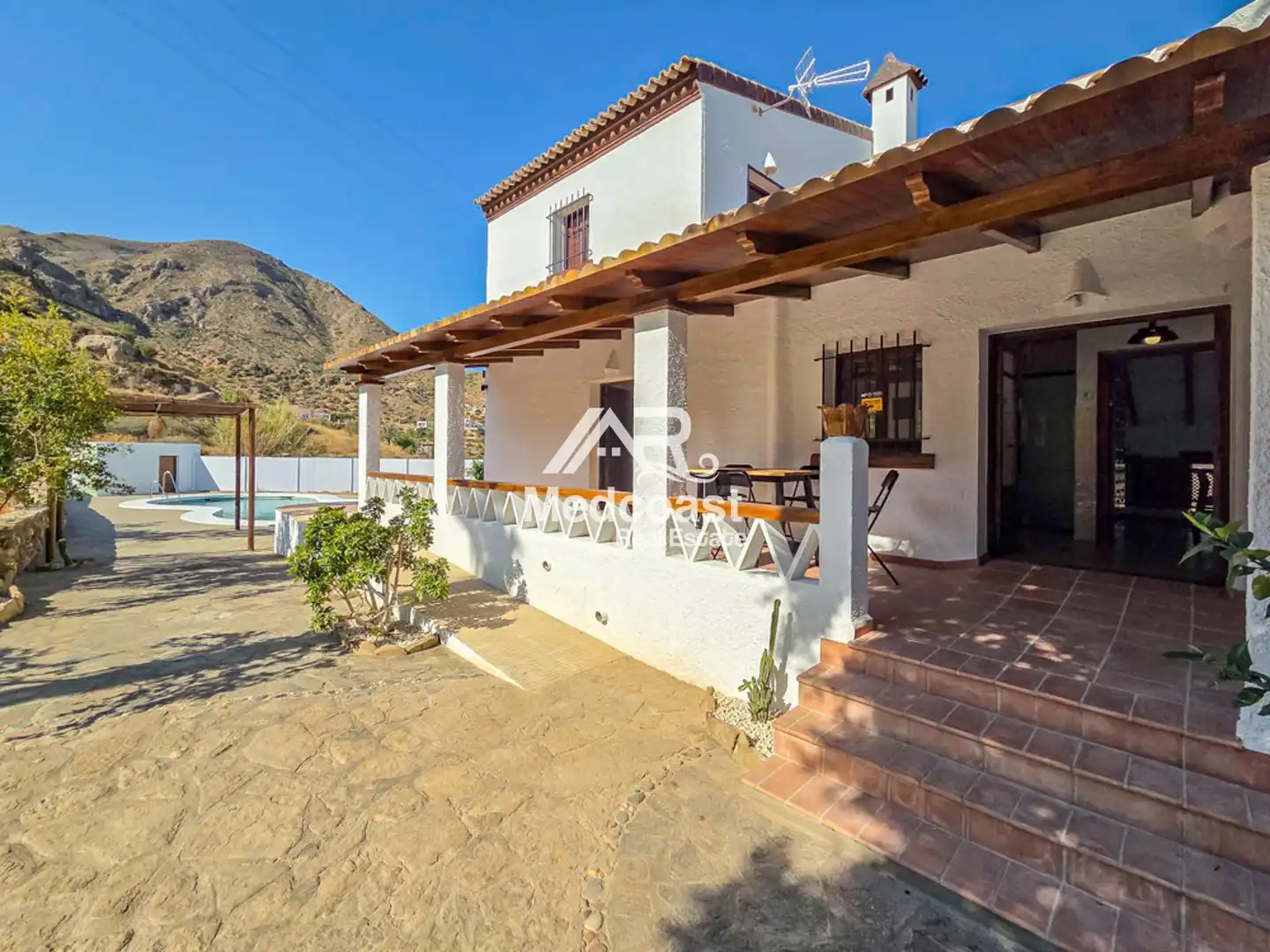 Vista exterior de Casa o xalet en venda en Mojácar Pueblo