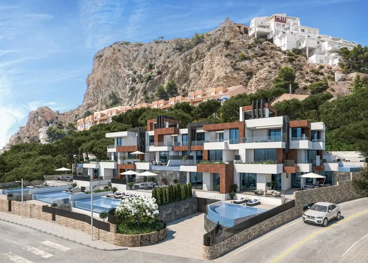 Exterior view of Attic for sale in Benidorm  with Air Conditioner, Heating and Terrace