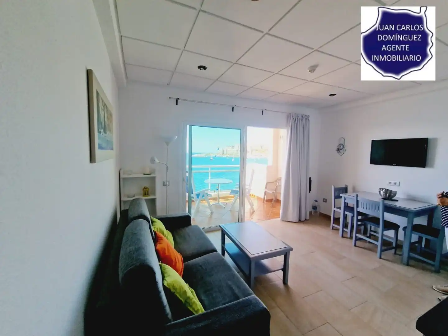 Living room of Apartments for rent in Mogán  with Terrace, Furnished and Community pool