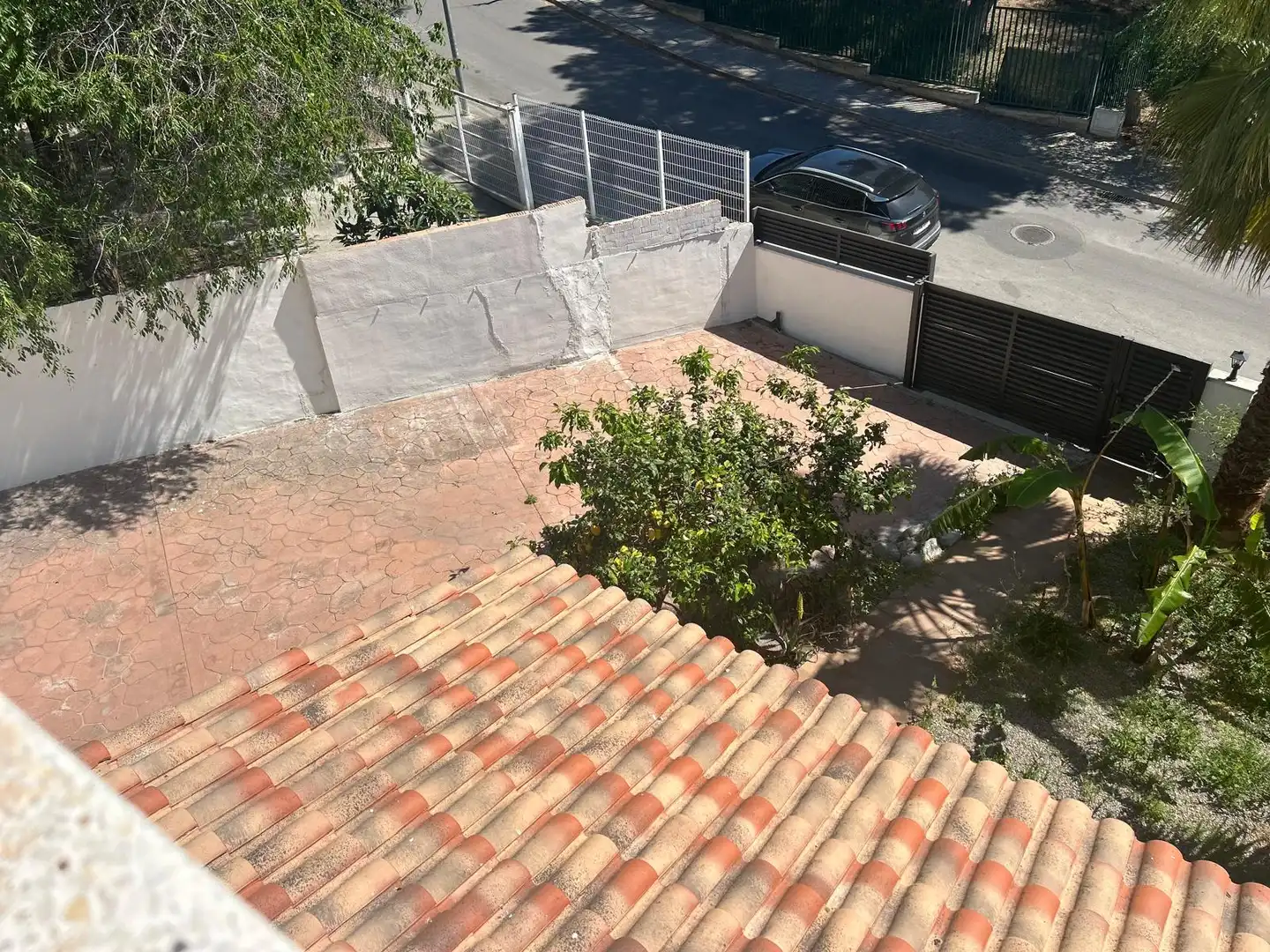 Terraza de Casa adosada en venta en Vilanova i la Geltrú con Aire acondicionado, Calefacción y Jardín privado